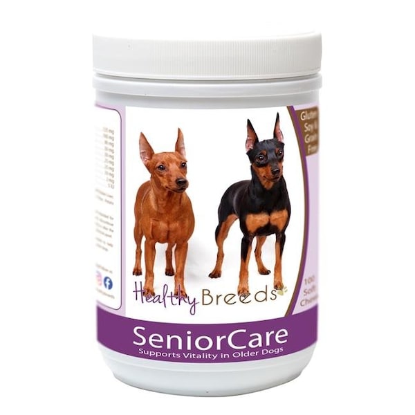 Healthy Breeds 840235164098 Miniature Pinscher Senior Dog Care Soft Chews 840235164098 - main